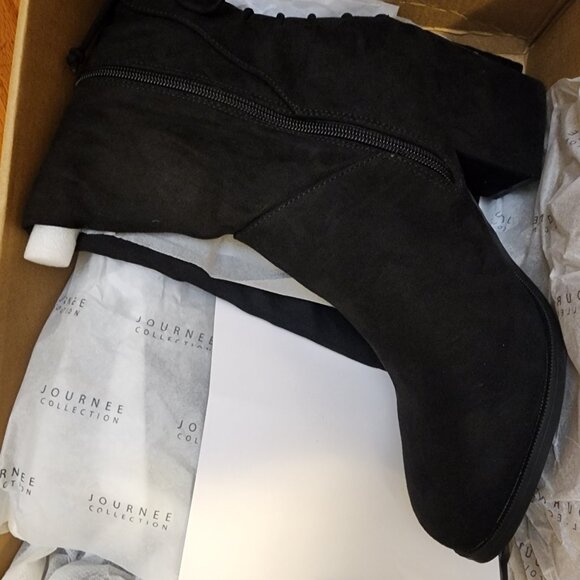 Journee Collection Women's Lee Black 9M -A050 - Picture 9 of 11